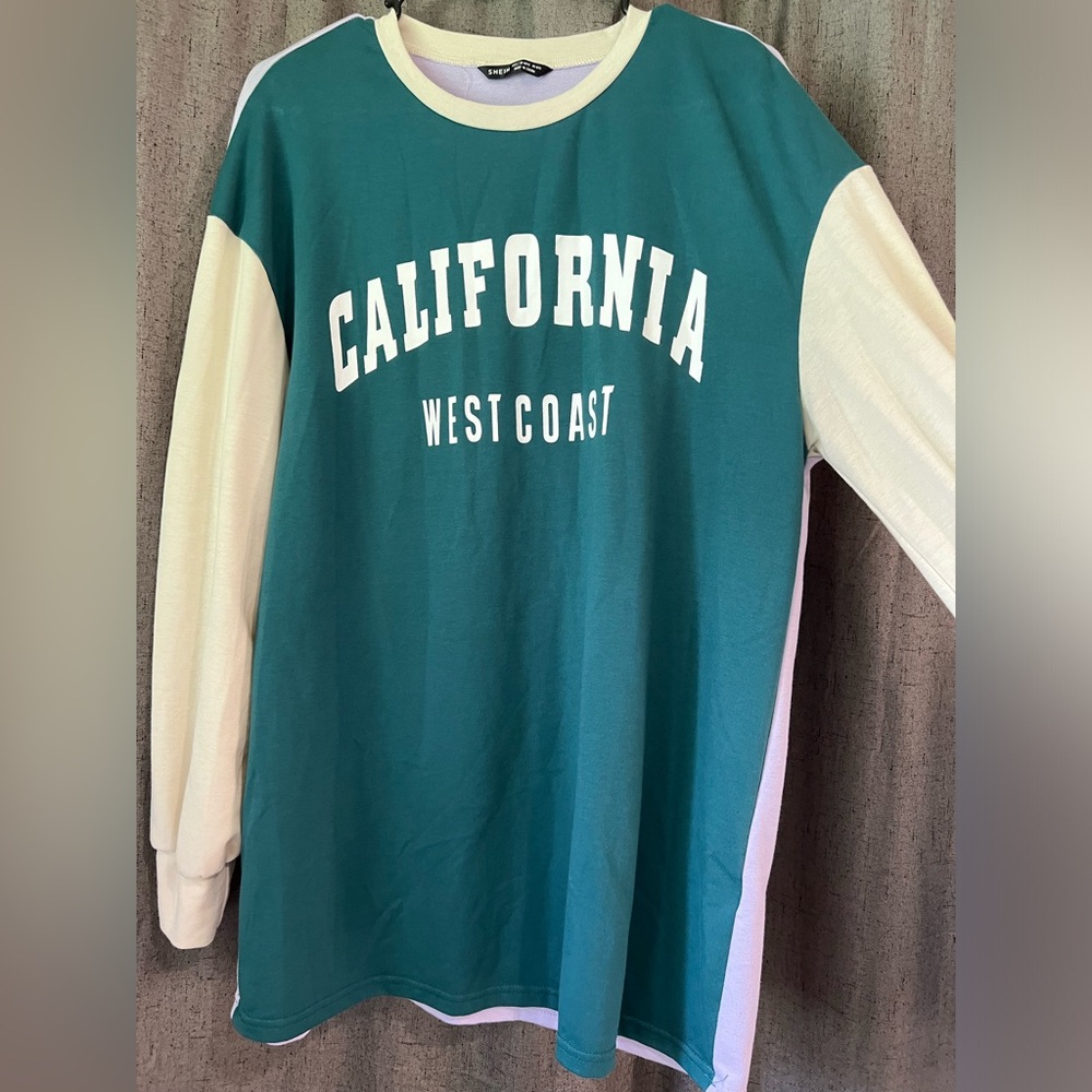 SHEIN California west coast long sleeve